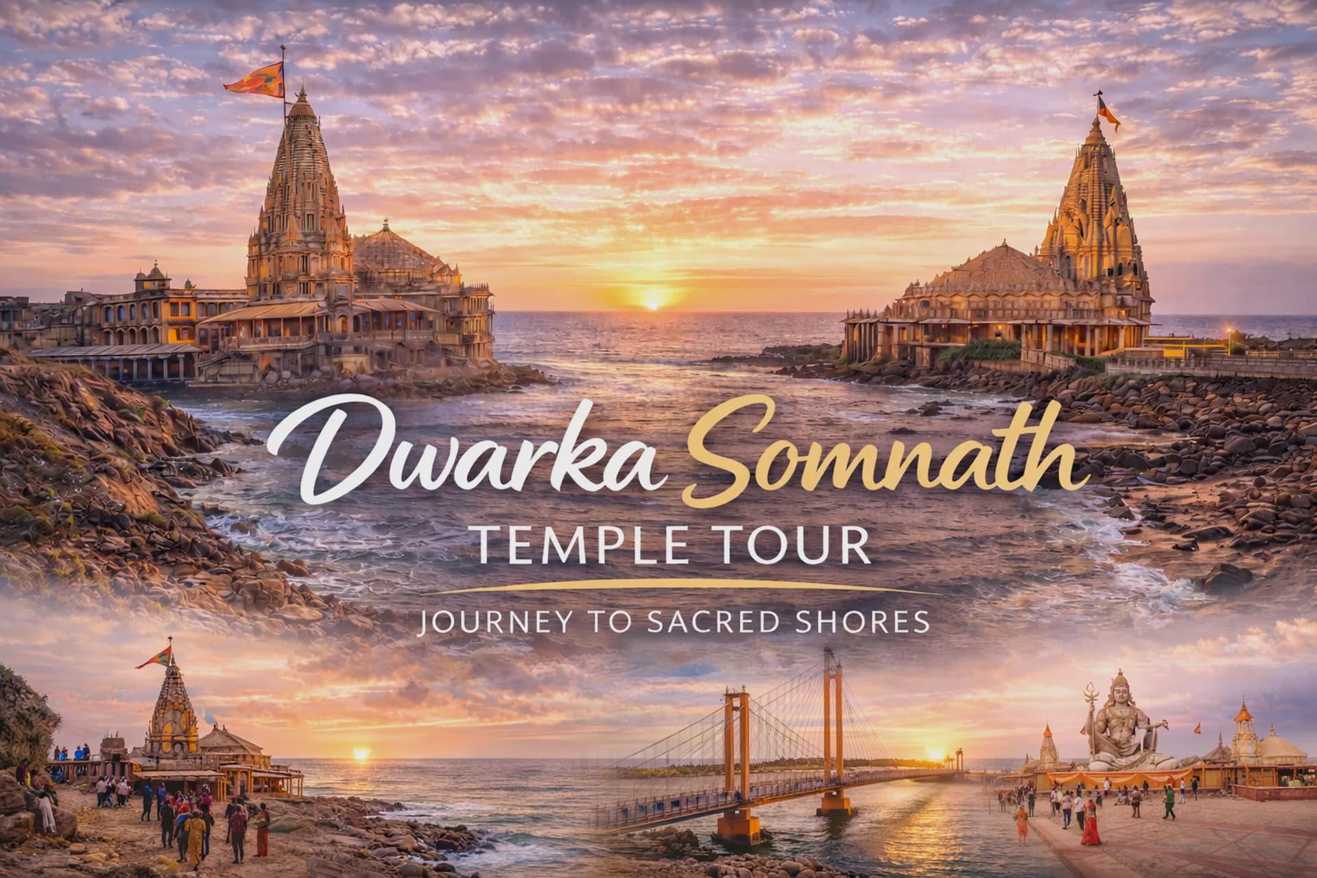 Dwarka Somnath Temple Tour