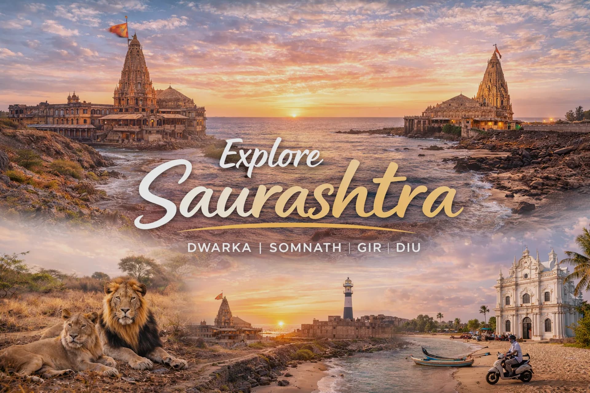 Saurashtra Tour with Gir and Diu
